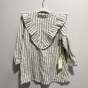 Rylee + Cru Striped dress